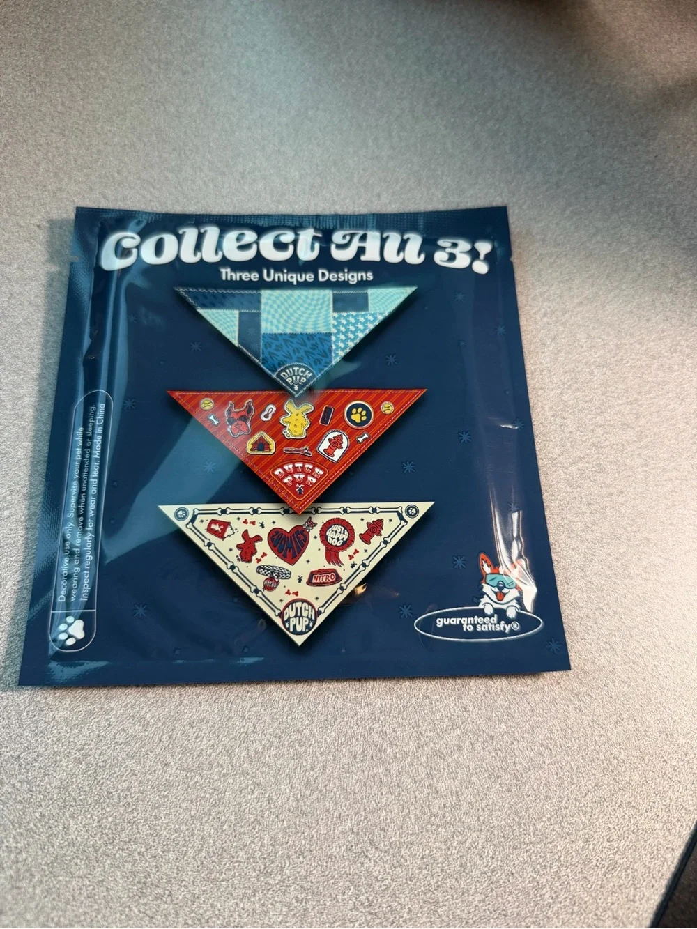 Dutch Bros Mystery Dog Bandana - brand new unopened package